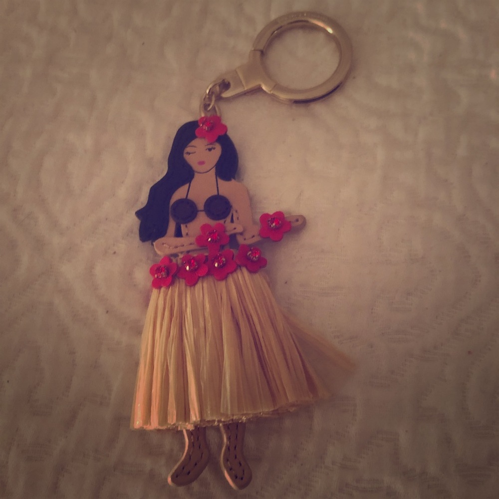 Kate Spade Island Girl key fob